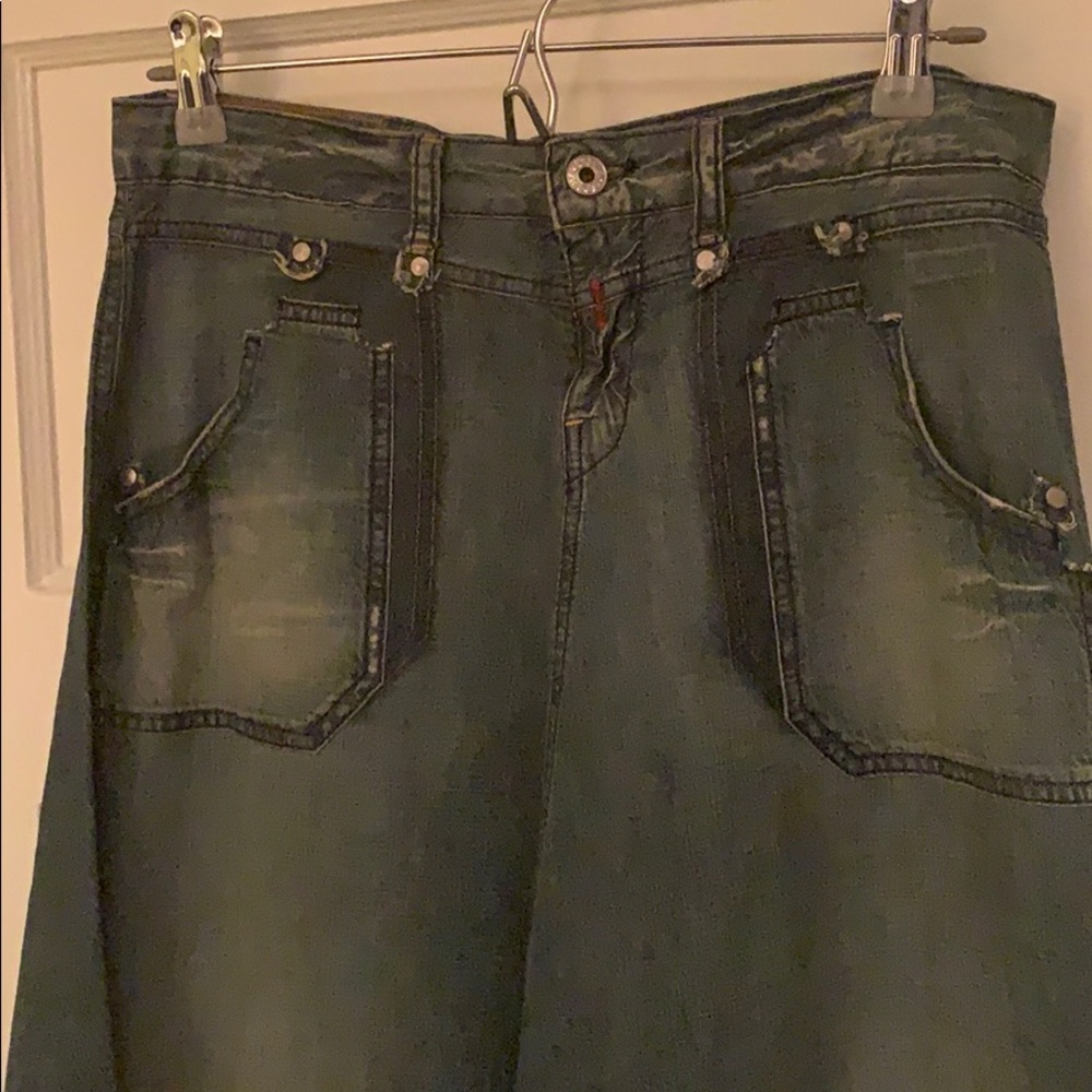 Replay vintage denim long skirt